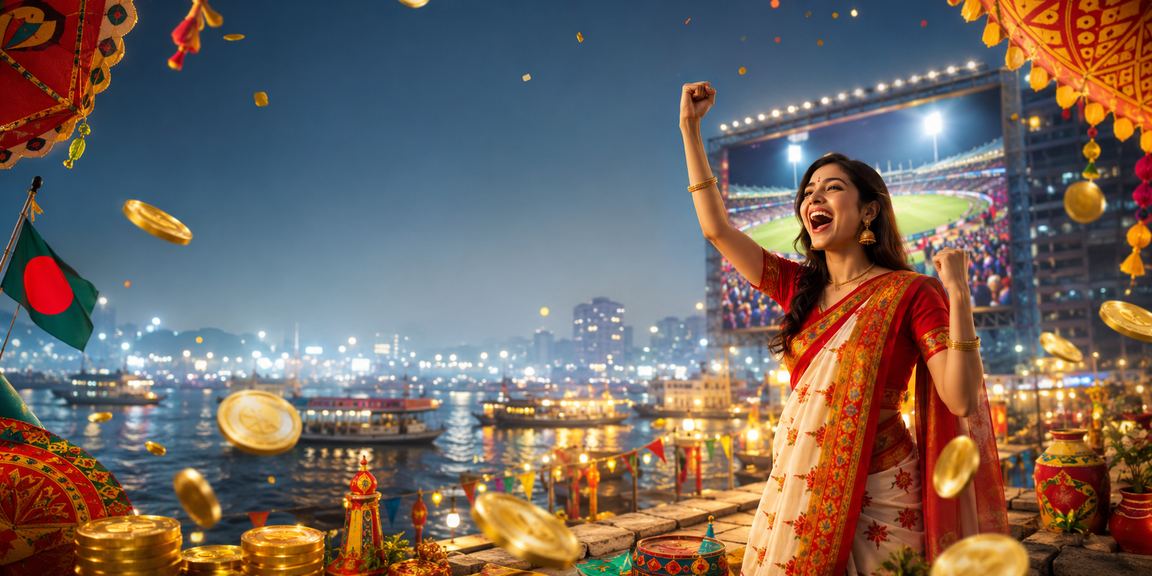 User enjoying x6a cricket betting in Dhaka on Pohela Boishakh